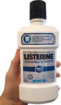 Listerine Advanced White Test